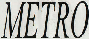 METRO (and logo) trademark logo