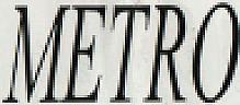 METRO (and logo) trademark logo