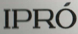 IPRO (and logo) trademark logo