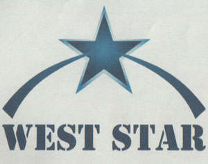 WEST STAR (and logo) trademark logo