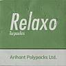 RELAXO TARPAULNS (and logo) trademark logo