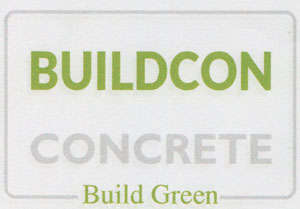 BUILDCON CONCRETE (and logo) trademark logo