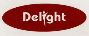 DELIGHT (and logo) trademark logo