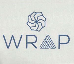 WRAP (and logo) trademark logo