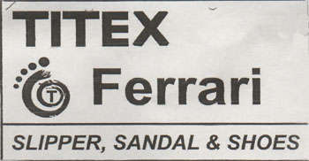 TITEX FERRARI (and logo) trademark logo