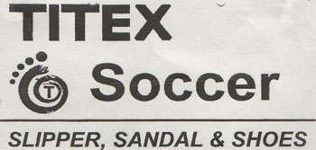 TITEX SOCCER (and logo) trademark logo