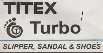 TITEX TURBO (and logo) trademark logo