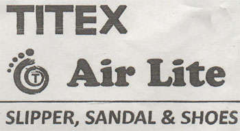 TITEX AIR LITE (and logo) trademark logo
