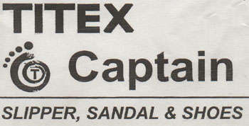 TITEX CAPTAIN (and logo) trademark logo