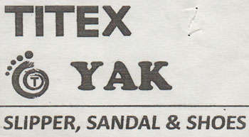TITEX YAK (and logo) trademark logo