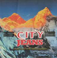 CITY JEANS (and logo) trademark logo