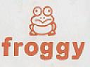 FROGGY (and logo) trademark logo