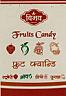 VIBHAV FRUIT CANDY (and logo) trademark logo