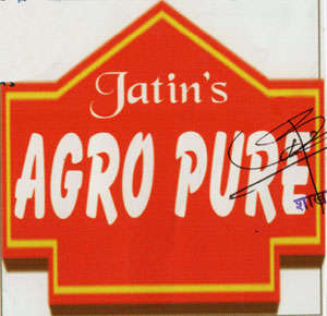 JATIN'S AGRO PURE (and logo) trademark logo