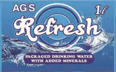 AG'S REFRESH (and logo) trademark logo
