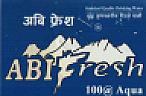 ABI FRESH (and logo) trademark logo