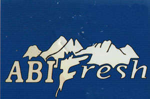 ABI FRESH (and logo) trademark logo
