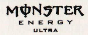MONSTER ENERGY ULTRA (and logo) trademark logo
