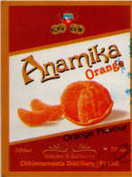 ANAMIKA ORANGE (and logo) trademark logo