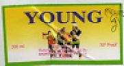 YOUNG (and logo) trademark logo