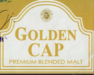 GOLDEN CAP (and logo) trademark logo