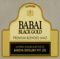 BABAI BLACK GOLD (and logo) trademark logo