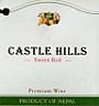 CASTLE HILL SWEET RED PREMIUM WINE (and logo) trademark logo