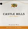 CASTLE HILL SWEET WHITE PREMIUM WINE (and logo) trademark logo