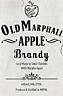 OLD MARPHALI APPLE BRANDY (and logo) trademark logo