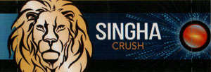 SINGHA CRUSH (and logo) trademark logo