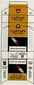CAPTAIN (and logo) trademark logo