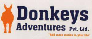 DONKYS ADVENTURES PVT. LTD (and logo) trademark logo