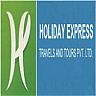 HOLIDAY EXPRESS TRAVEL AND TOURS (and logo) trademark logo