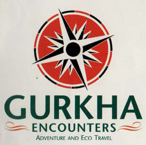 GURKHA ENCOUNTERS (and logo) trademark logo