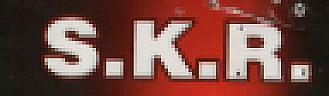 S.K.R. (and logo) trademark logo