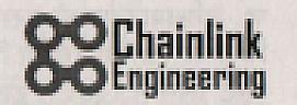 CHINALINK ENGINEERING (and logo) trademark logo