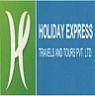 HOLIDAY EXPRESS TRAVEL & TOURS (and logo) trademark logo