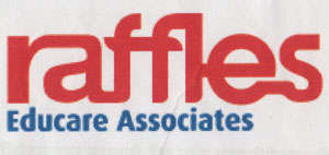 RAFFLES (and logo) trademark logo