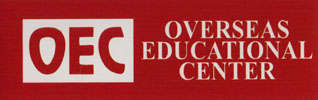 OEC OVERSEAS EDUCATIONAL CENTER (and logo) trademark logo