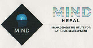 MIND NEPAL (and logo) trademark logo