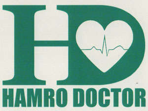 HAMRO DOCTOR (and logo) trademark logo