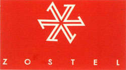 ZOSTEL (and logo) trademark logo