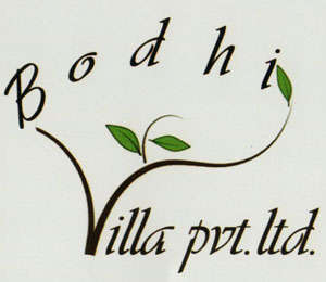 BODHI VILLA (and logo) trademark logo