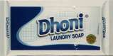 DHONI LAUNDRY SOAP (and logo) trademark logo