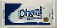 DHONI LAUNDRY SOAP (and logo) trademark logo