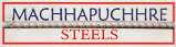 MACHHAPUCHHRE STEELS (and logo) trademark logo