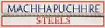 MACHHAPUCHHRE STEELS (and logo) trademark logo
