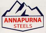 ANNAPURNA STEELS (and logo) trademark logo