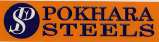 POKHARA STEELS (and logo) trademark logo
