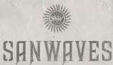 SANWAVES (and logo) trademark logo